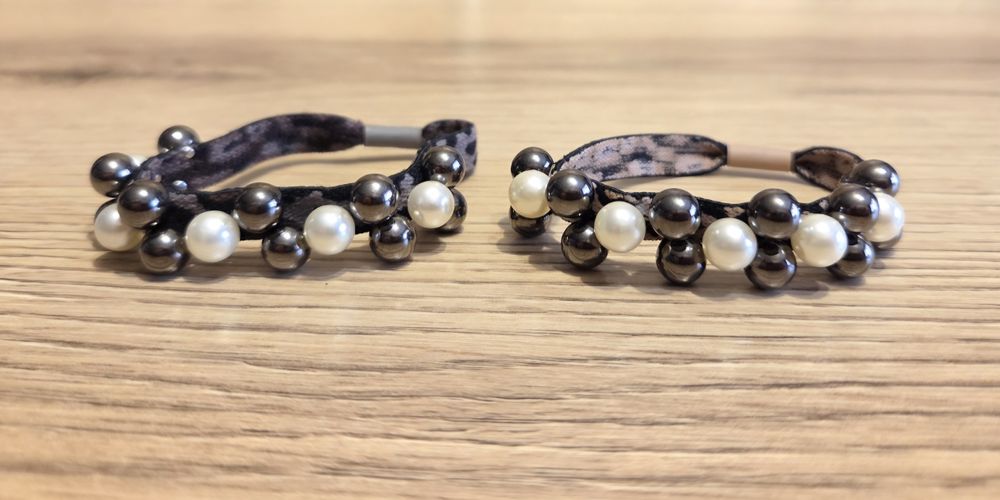 Komplet gumek do włosów w Panterkę