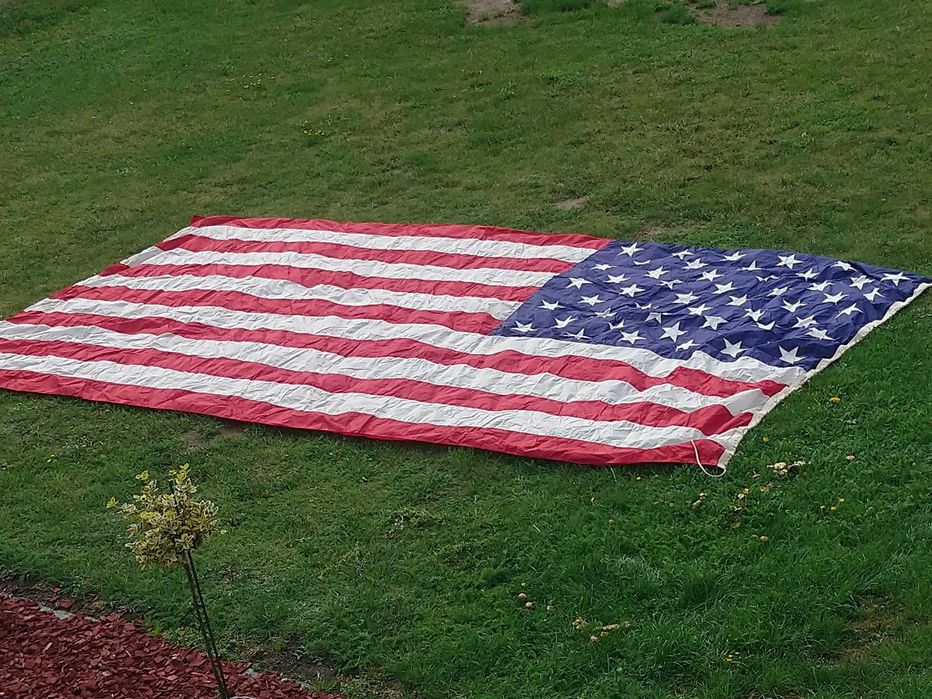 Bandera Flaga z okrętu USS ENTERPRISE Karwno • OLX.pl