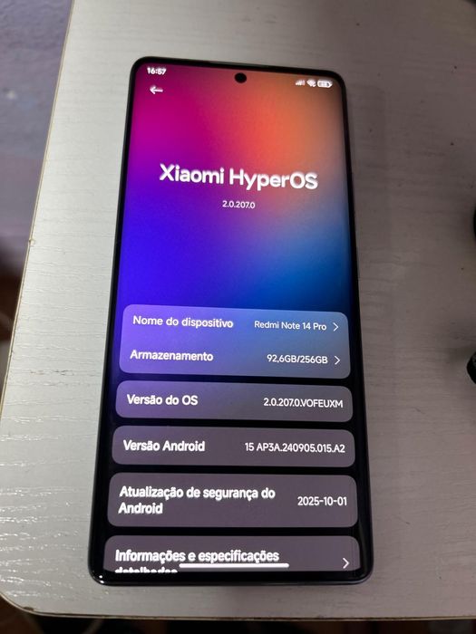 Xiaomi note 14 pro 5G roxo