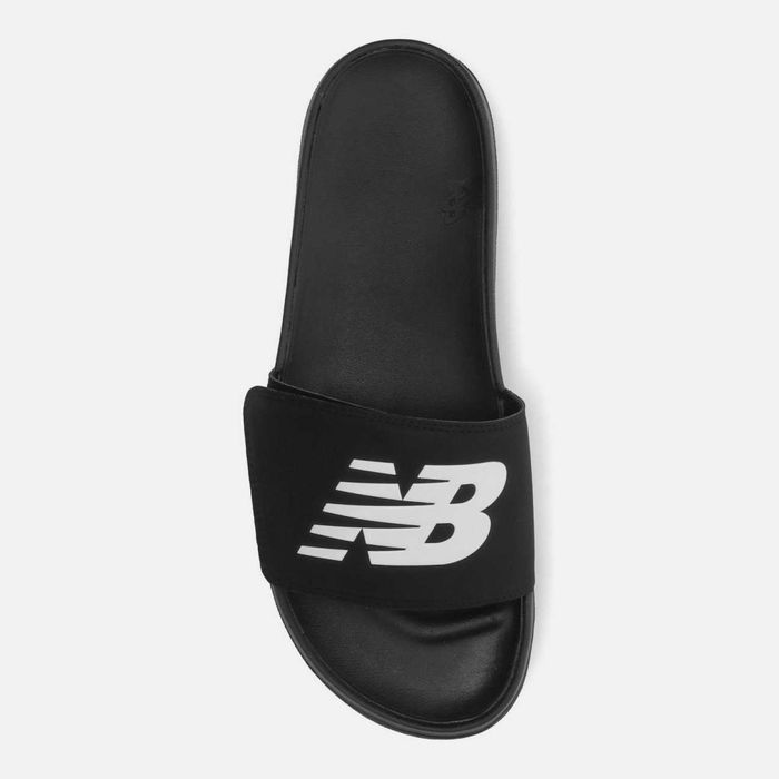 Шльопанці New Balance чорні літні сланці тапочки (40-47)