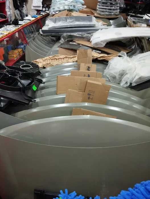 Радіатор (касета вентилятора)  двигуна і кондиціонера