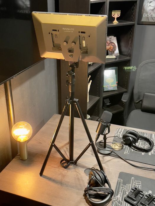 PAINEL LUZ LED Nanlite LumiPad 25 + Tripod (and acessiories)
