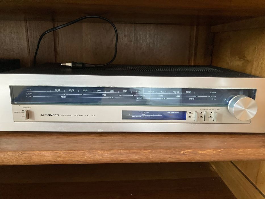 Tuner Vintage Pioneer TX-410 (Rádio)
