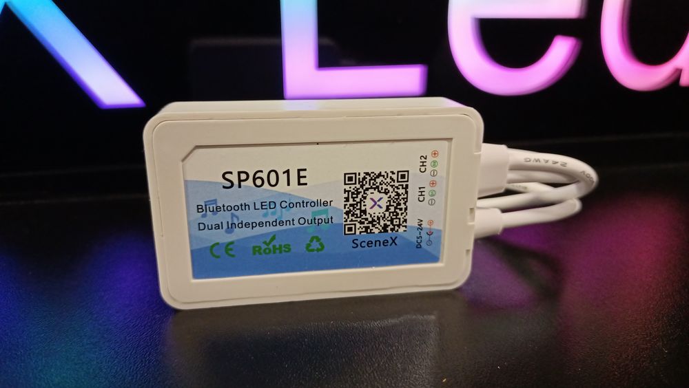 Kontroler SP601e do ws2812b cyfrowe diody led programowalne oświetleni