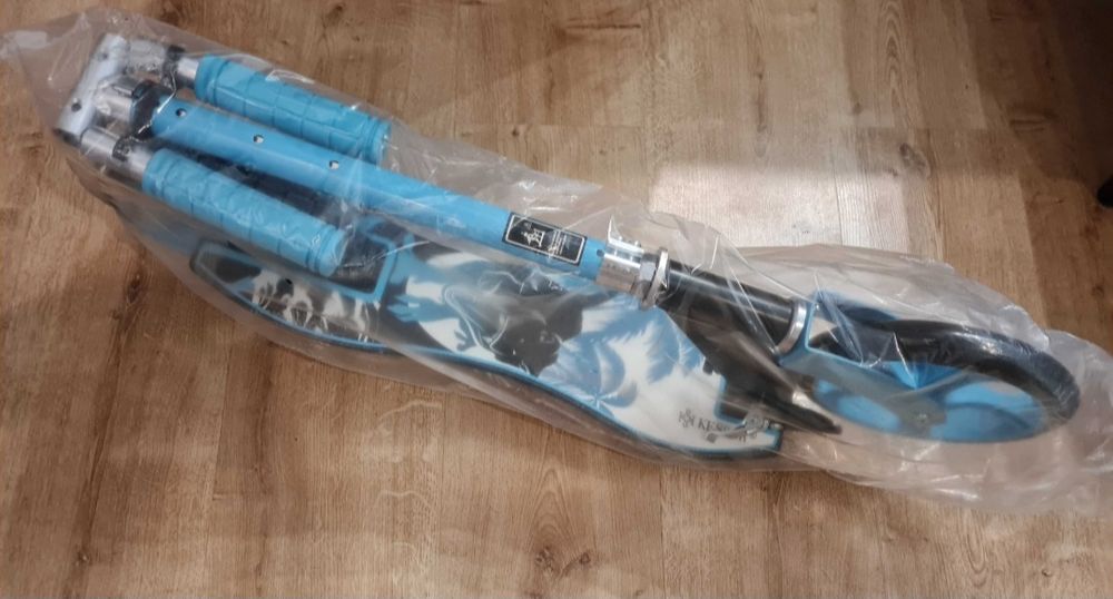 Hulajnoga składana antypoślizgowy podnóżek regulacja kierownicy