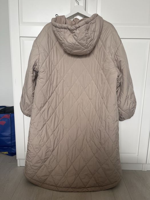 Kurtka parka płaszcz pikowany Zara S