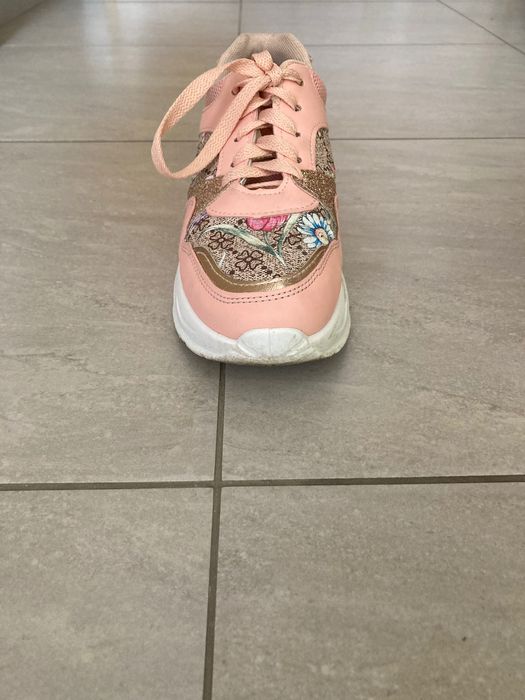 Buty sneakersy różowe 37