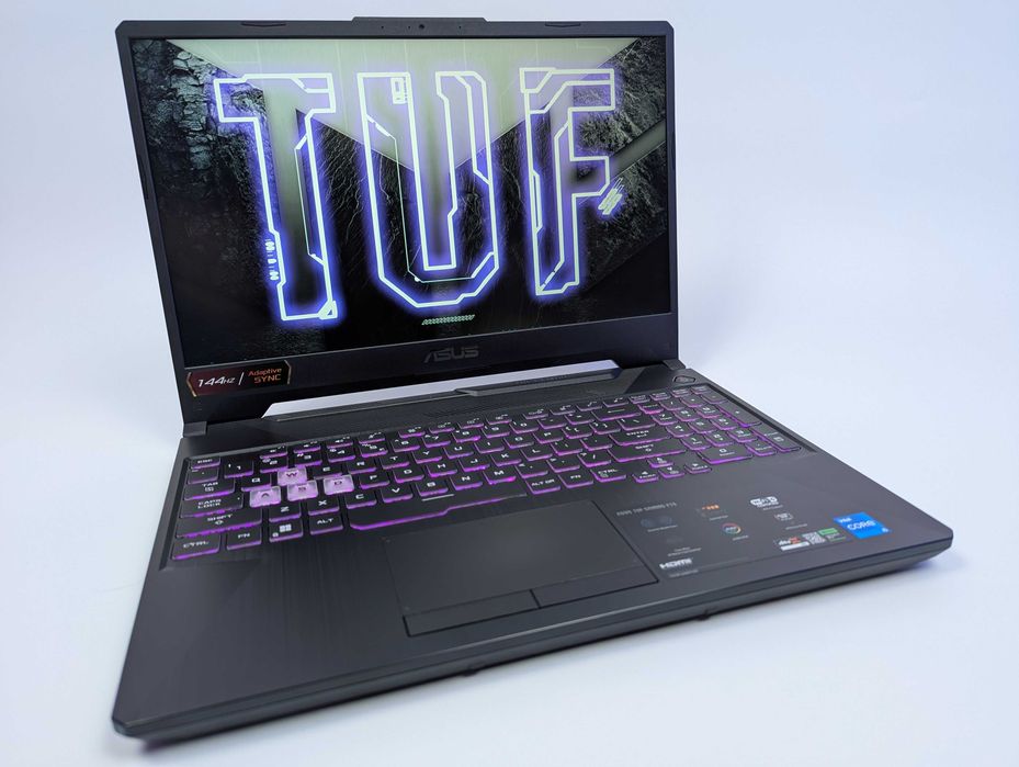 LAPTOP GAMINGOWY Asus TUF F15 RTX 3060 Ti i5-11400H 144hz 16 ram