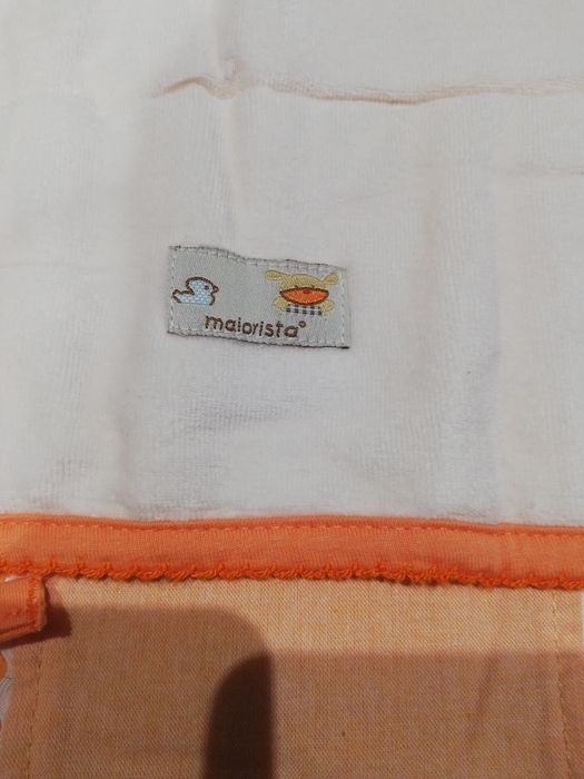Saco cama bebé cor de laranja