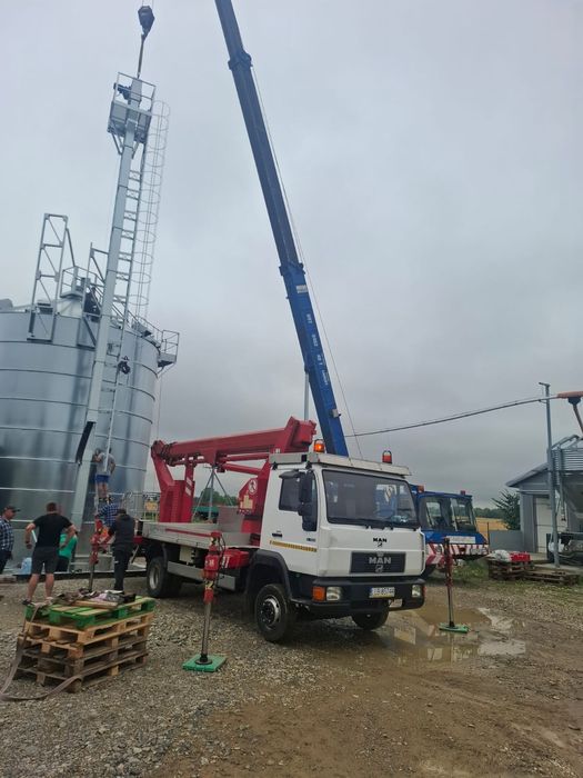 Podnosniki koszowe  zwyżki