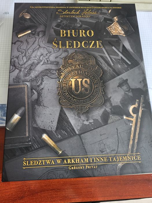 Biuro śledcze Arkham gra planszowa