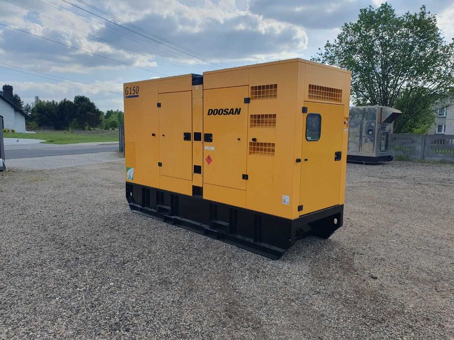 Agregat Prądotwórczy DOOSAN 150 kva JOHN DEREE