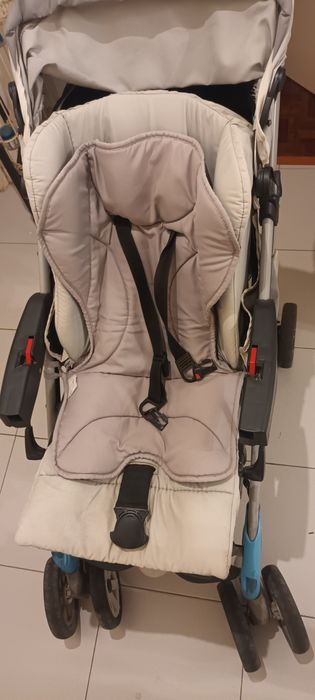 Carrinho de bebe c/ alcofa e ovo de transporte