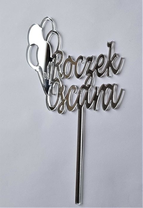 Topper personalizowany imię dziecka