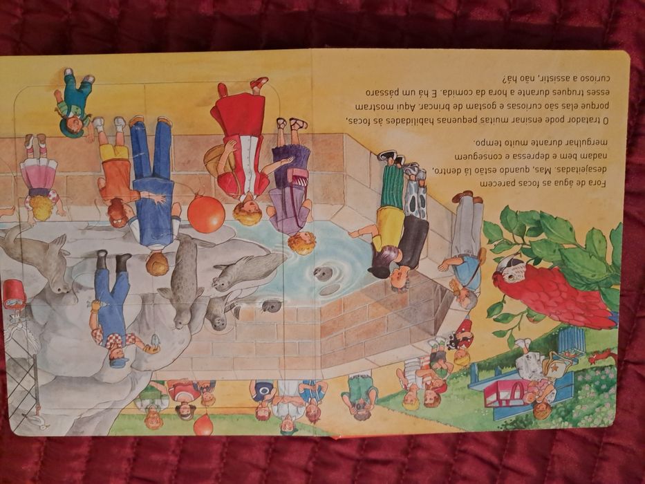 Livro dos puzzles - Os animais do jardim zoológico