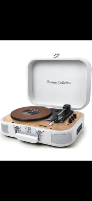 Gramofon MUSE MT-201 WW Bluetooth USB – nowy, biały