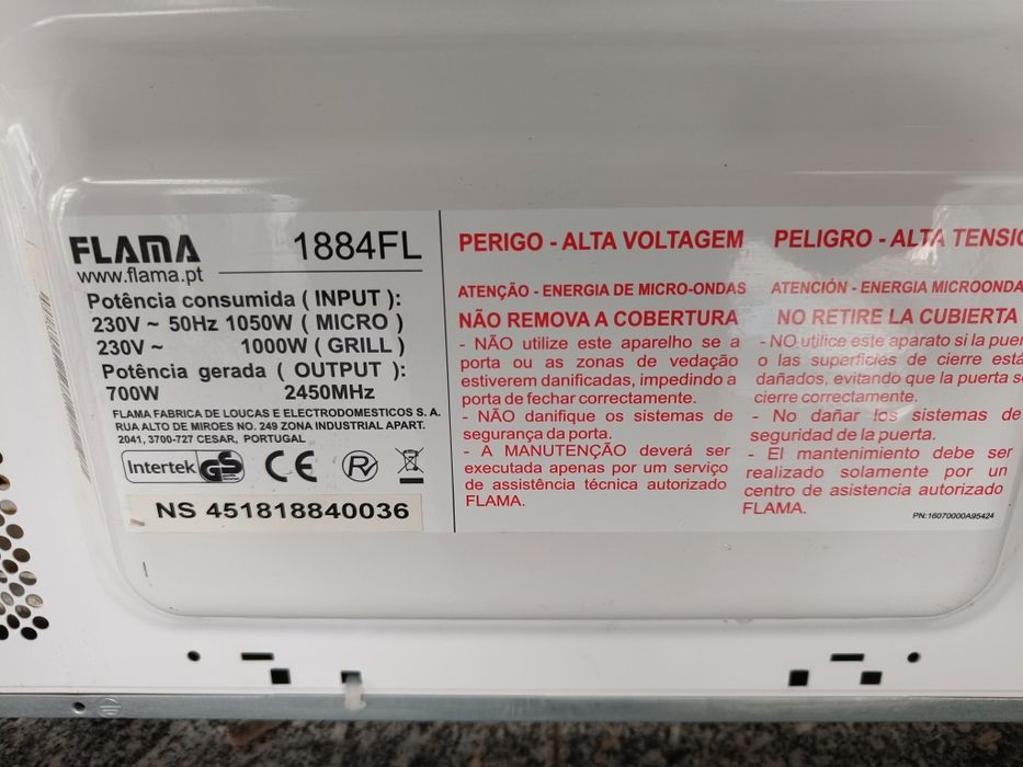 Microondas com grill