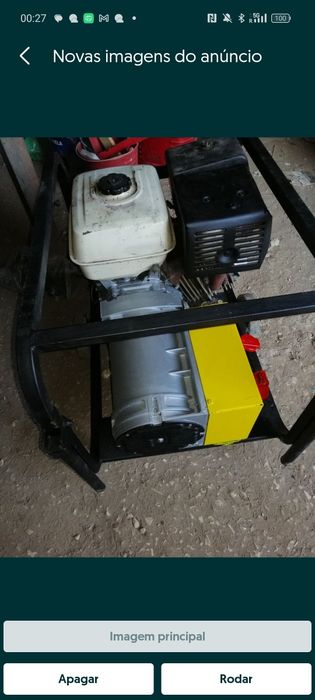 Gerador Honda trifásico e monofásico