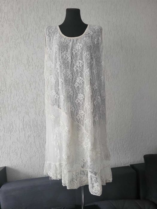 Boho sukienka bez rękawów 50