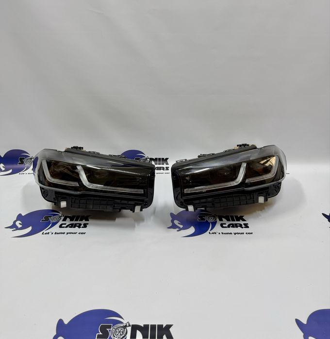 Фари BMW G30 G31 F90 LCI Shadow line Adaptive Led Оригінал Європа