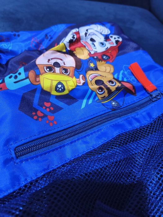 Psi Patrol  worek- plecak na ręcznik , buty na basen