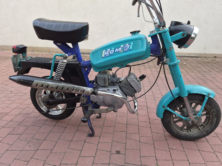 Motorynka zarejestrowana
