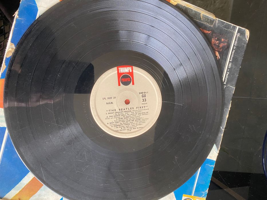 The Beatles, o primeiro disco vinil