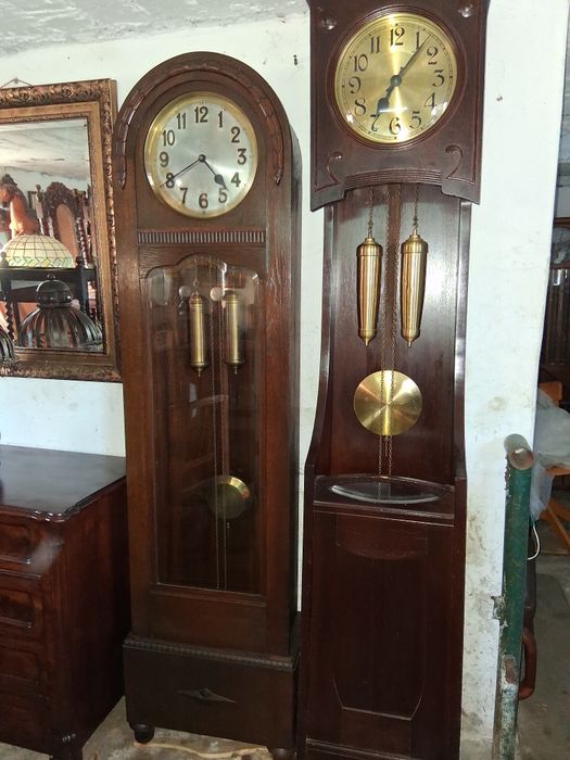 Zegar stojący sygnatura Kinzle