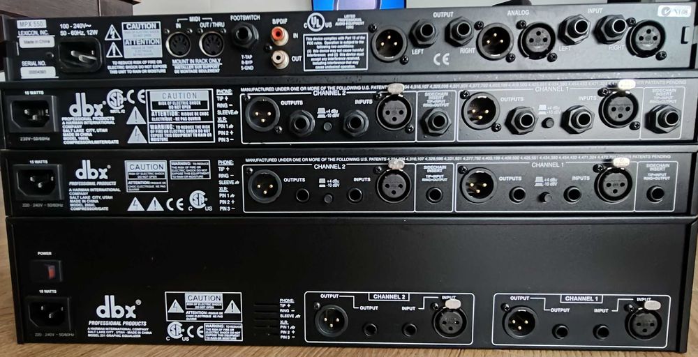 Procesor, Equalizer, 2 X Compressor.