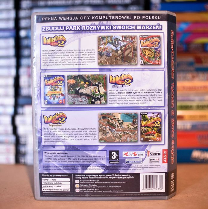 PC # Extra Klasyka - RollerCoaster Tycoon 2 Złota Edycja