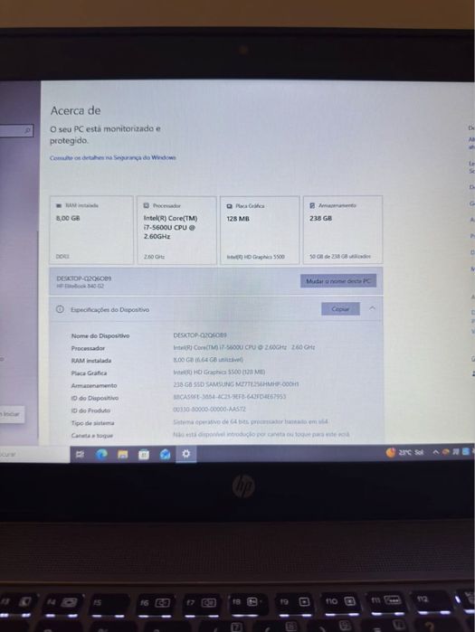 Portátil HP EliteBook 840 G2 (gama profissional) Negociável