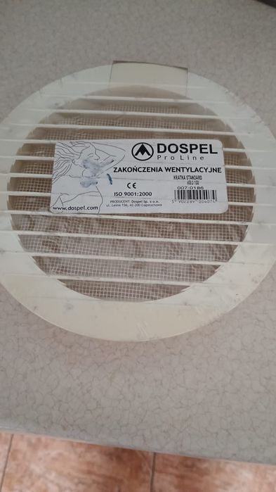 Kratki wentylacyjne, zakończenia wentylacyjne