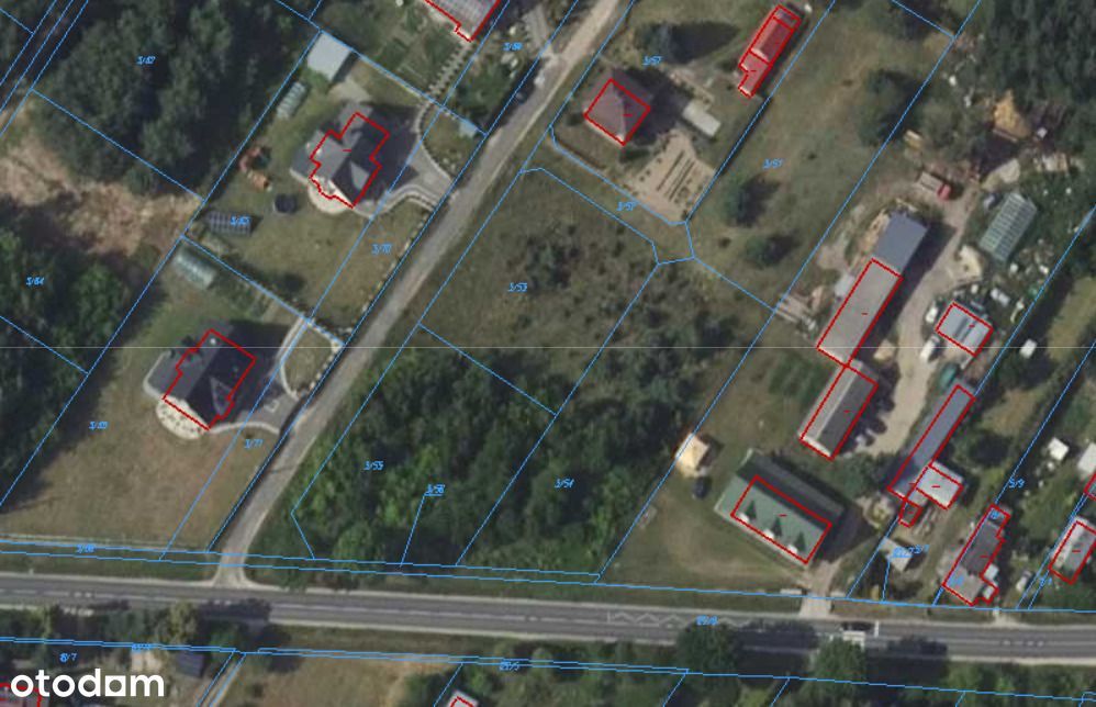 Borkowo, gm. Nasielsk dz. budowlana 1379 m2