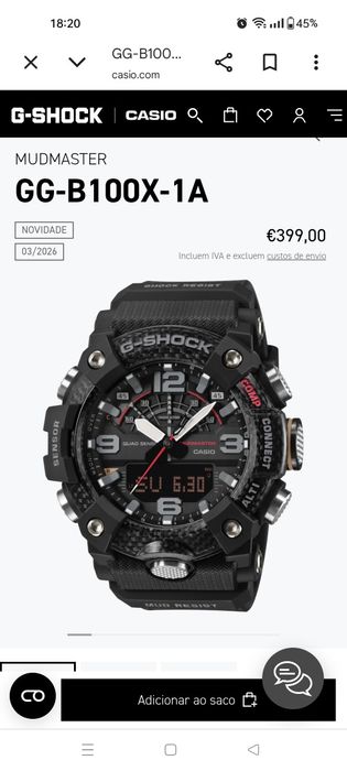 Casio Mudmaster GG-B100