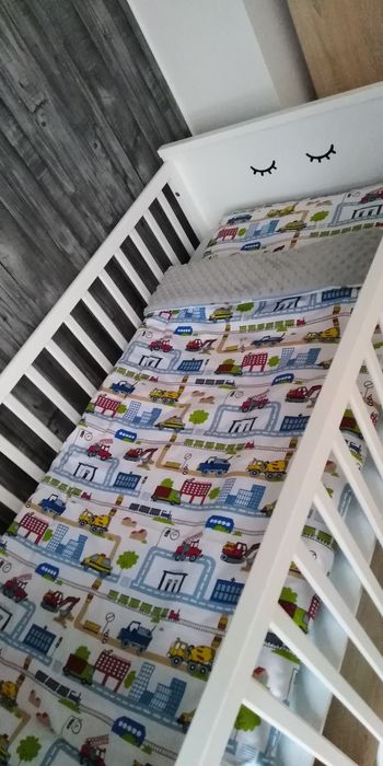 Wyprawka pościel Rożek kocyk minky bawełna