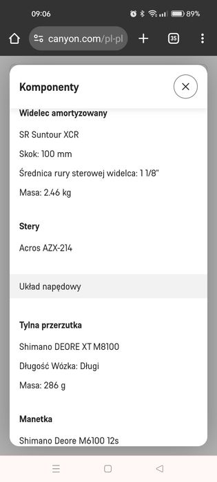 Rower Grand canyon 6 WMN (damski)