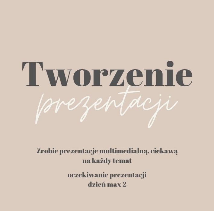 tworzenie prezentacji