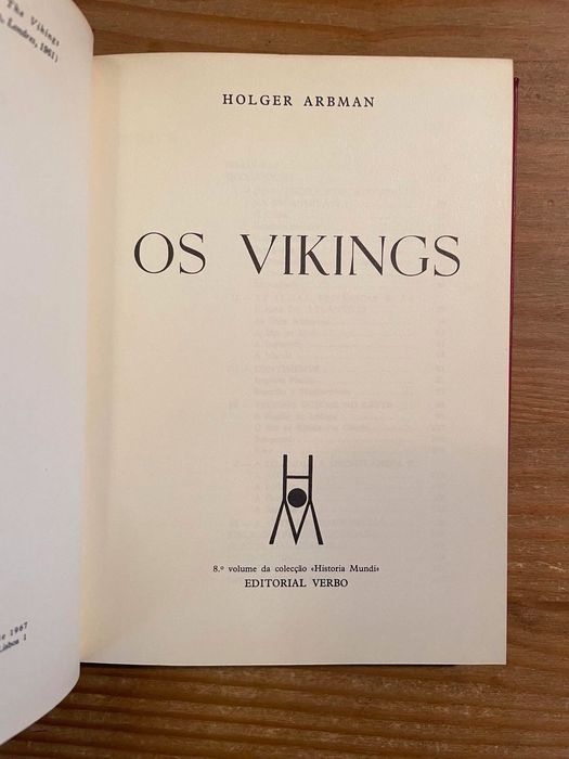 Os Vikings - Holger Arbman (portes grátis)