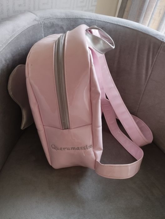 Mochila mamã verniz