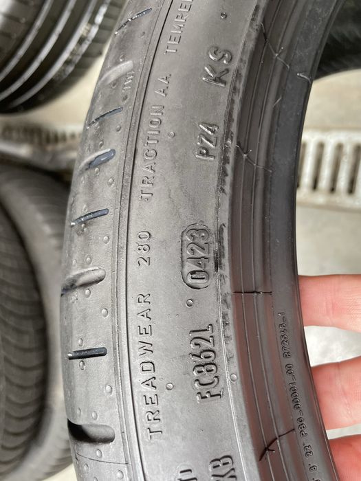 2x opony 235/40/19 pirelli p zero super stan letnie