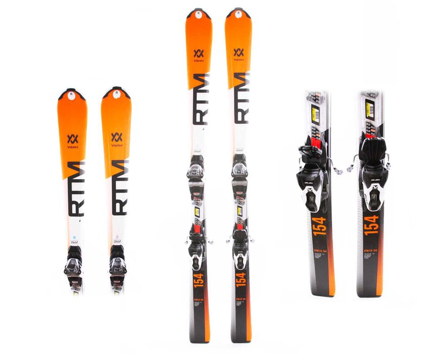 NartyRopczyce Narty 154 VOLKL RTM 7.6 ROCKER V39r bdb STAN Serwis!