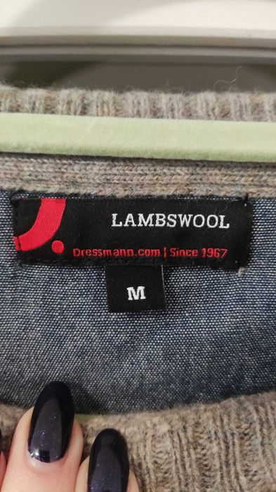 Męski sweter wełniany