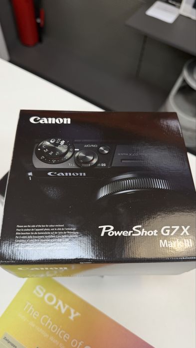 canon power shot g7 x mark iii  колір сірий
