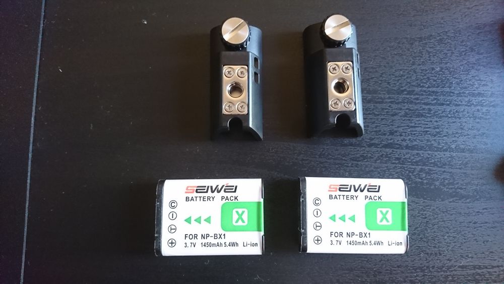 2X 
Sony HDR-AS200 + comando remoto M-LVR2