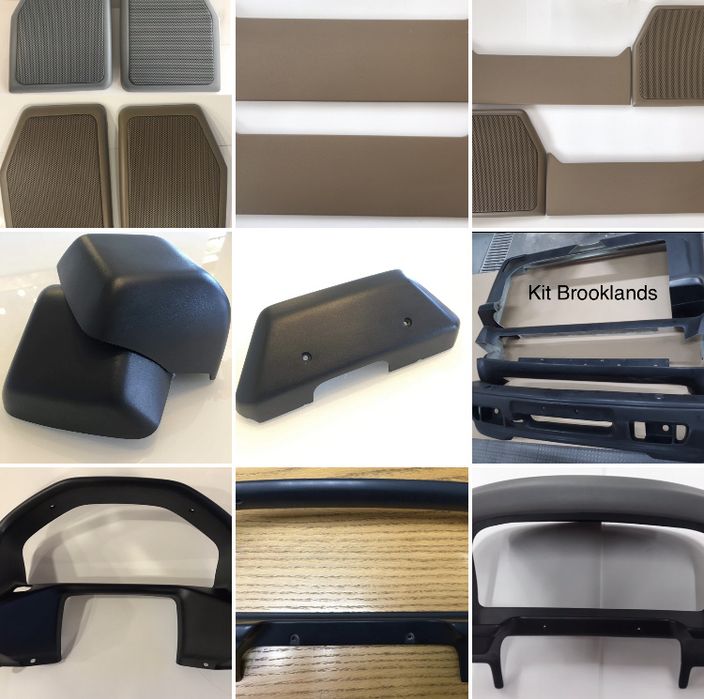Porta revistas das portas Range Rover Classic Soft Dash NOVAS em fibra