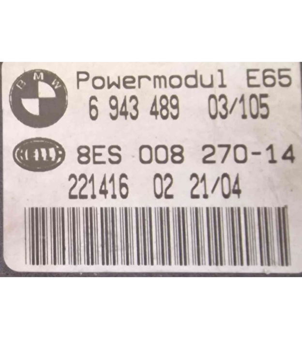 Módulo Eletrónico 6943489 - BMW 7