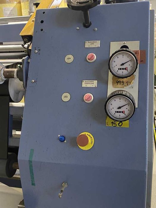 Bobiniarka 1000mm Slitter - rewinder; Cięcie Folii Taśm