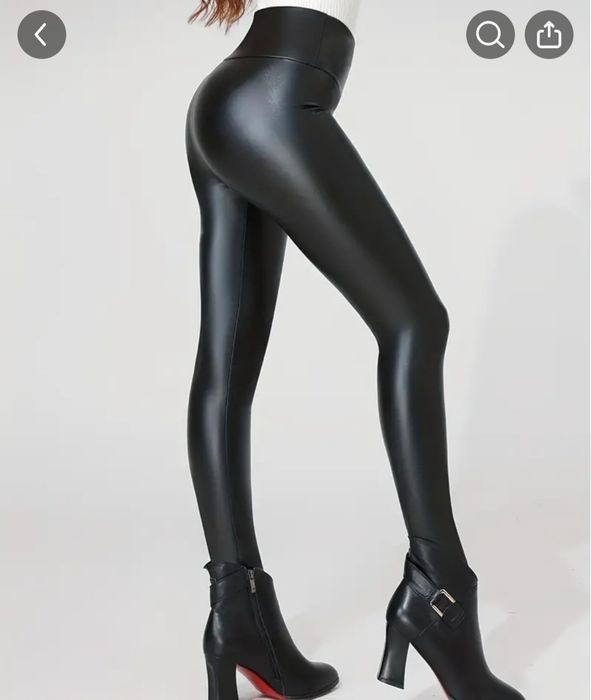 Calças / LeGGinGS Couro Pele Novas a estrear