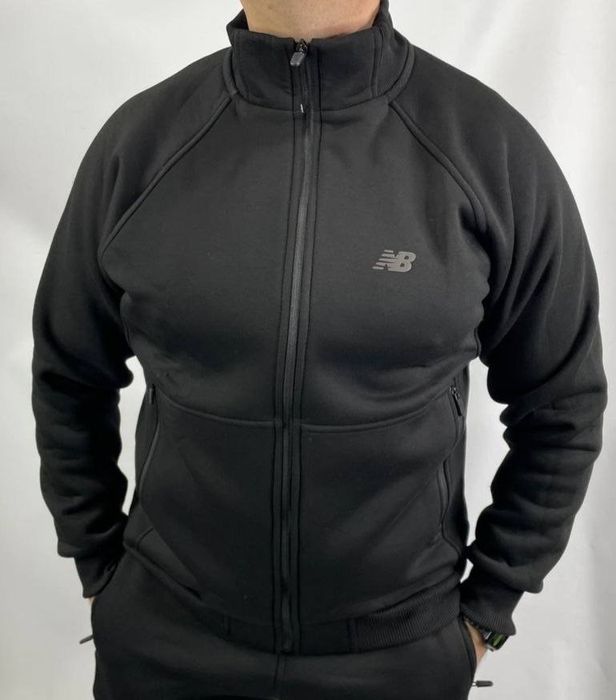 Мужской спортивный костюм New Balance зимний на флисе