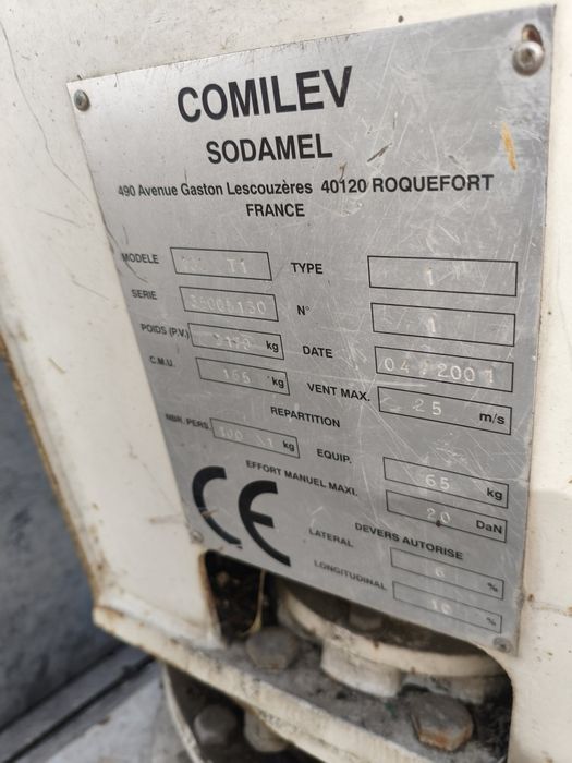 Podnośnik koszowy Iveco comilev